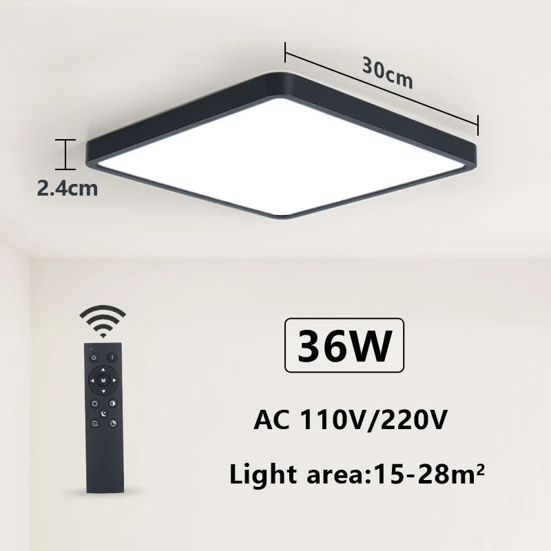 Smart LED Ceiling Lamp Voice Control Alexa
