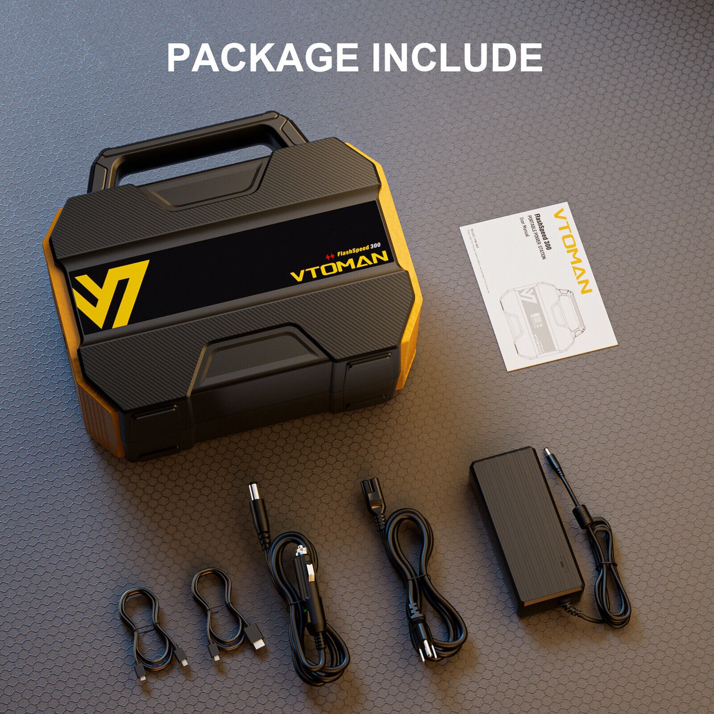 FlashSpeed 300 Solar Power Station 600W AC/DC for Camping AU