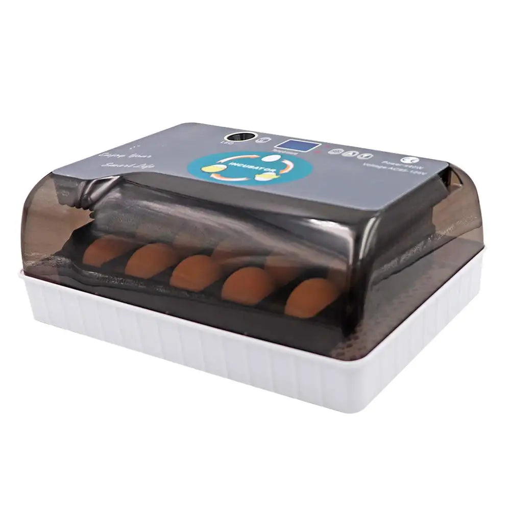 12 Egg Incubator Automatic Hatching Digital LED for Chickens & Ducks