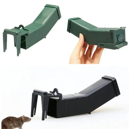 Mousetrap, Reusable Bait Box Self-locking For Mice, Rat & Rodent.