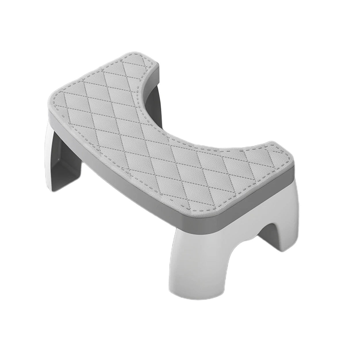 1PC Thick Anti-Slip Toilet Stool - Ergonomic Squatting Footstool for Bathroom, Adult Squat Potty