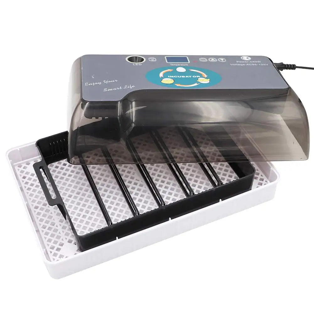 12 Egg Incubator Automatic Hatching Digital LED for Chickens & Ducks