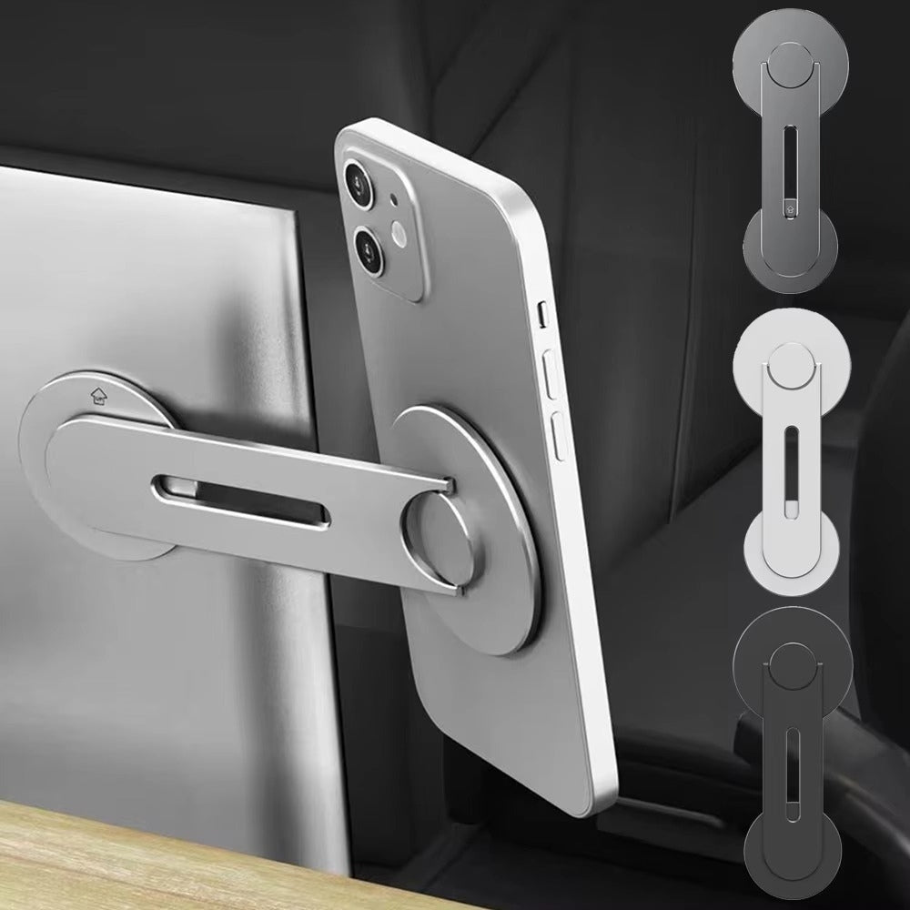 Magnetic Phone Holder Adjustable Swivel Mount for Laptop