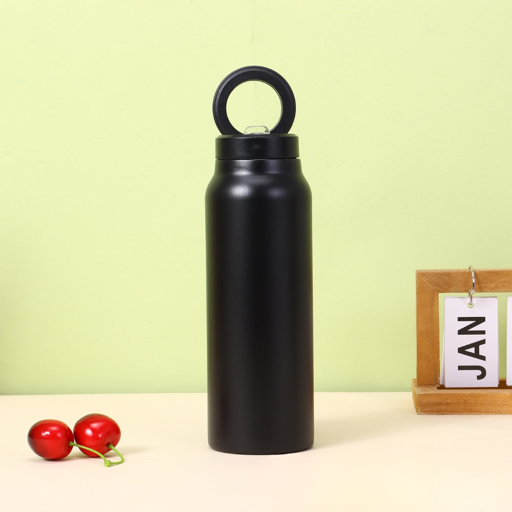 Magnetic Phone Holder Insulated Water Bottle