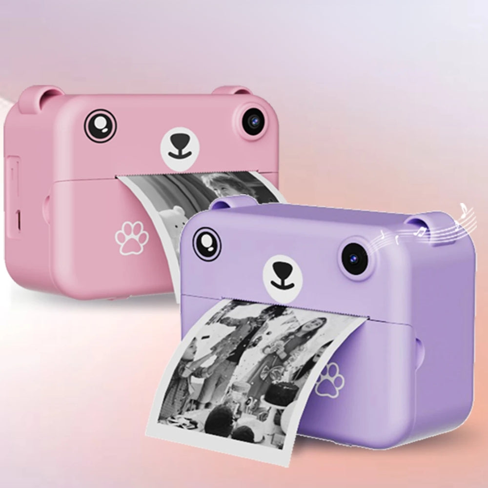 Kids Instant Print Camera 1080P HD Video Recorder