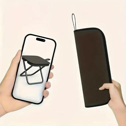 Portable Folding Camping Stool with Carry Bag