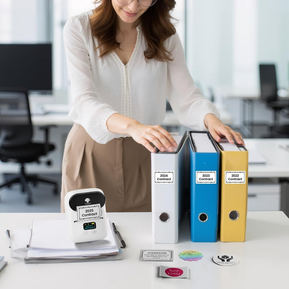 Self-adhesive Smart Thermal Label Printer Wireless Sticker Printer