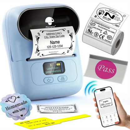 Self-adhesive Smart Thermal Label Printer Wireless Sticker Printer