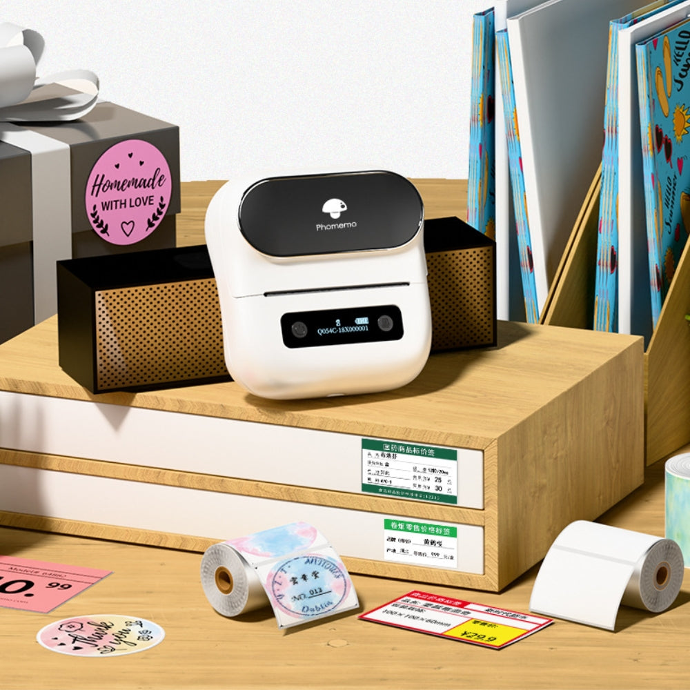 Self-adhesive Smart Thermal Label Printer Wireless Sticker Printer