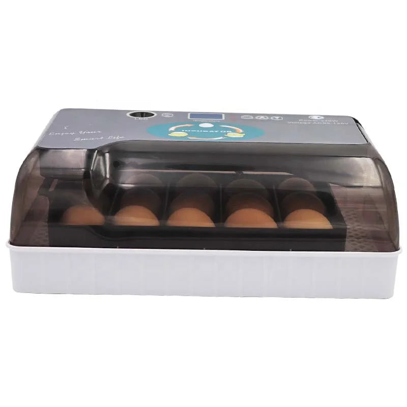 12 Egg Incubator Automatic Hatching Digital LED for Chickens & Ducks