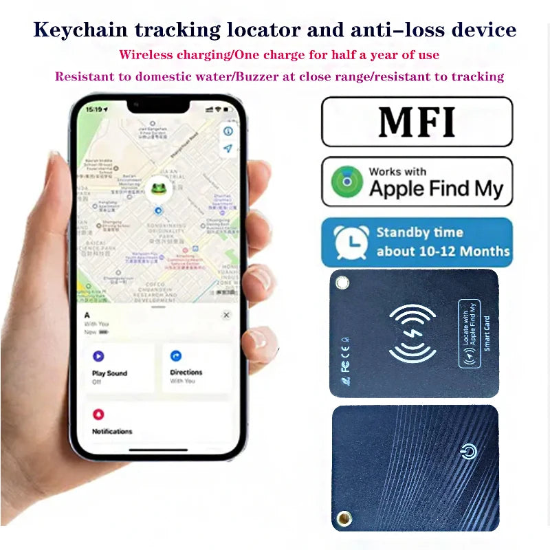 Anti-loss device locator, Pingguo Pet smart product, air tag Tracker, wallet anti-loss card, findmy