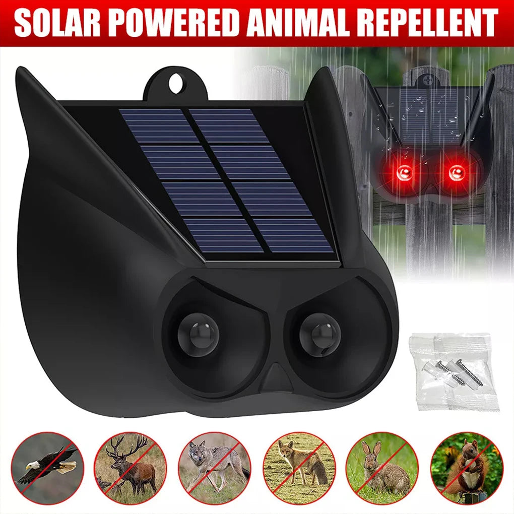 Solar Power Animal Repellent/Deterrent.