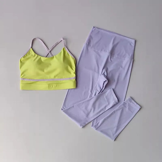 Women's 2 Piece Activewear Fitness Set