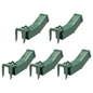 Mousetrap, 5 Pack, Reusable Bait Box Self-locking For Mice, Rat & Rodent.