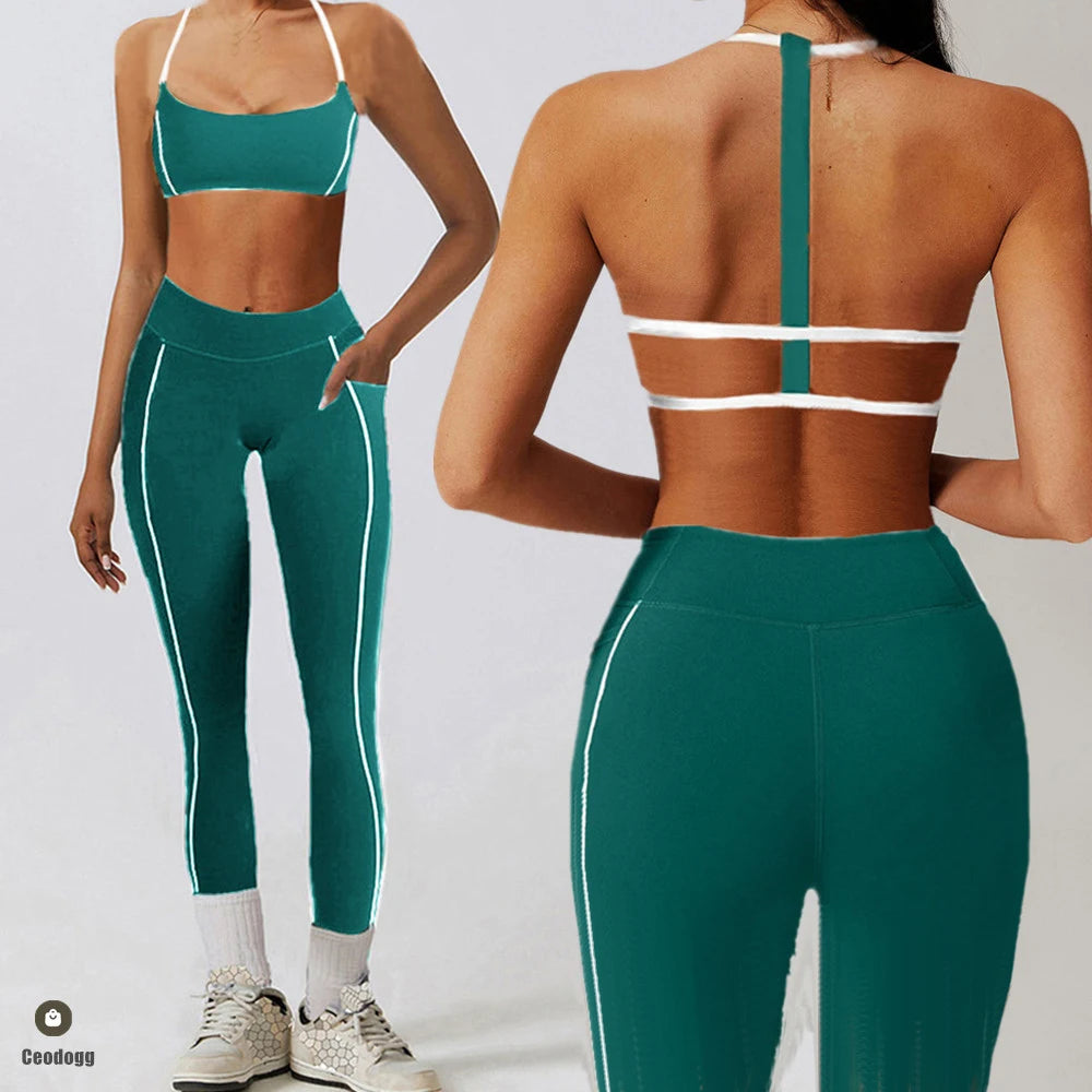 2PCS Set Fitness Wear XP215