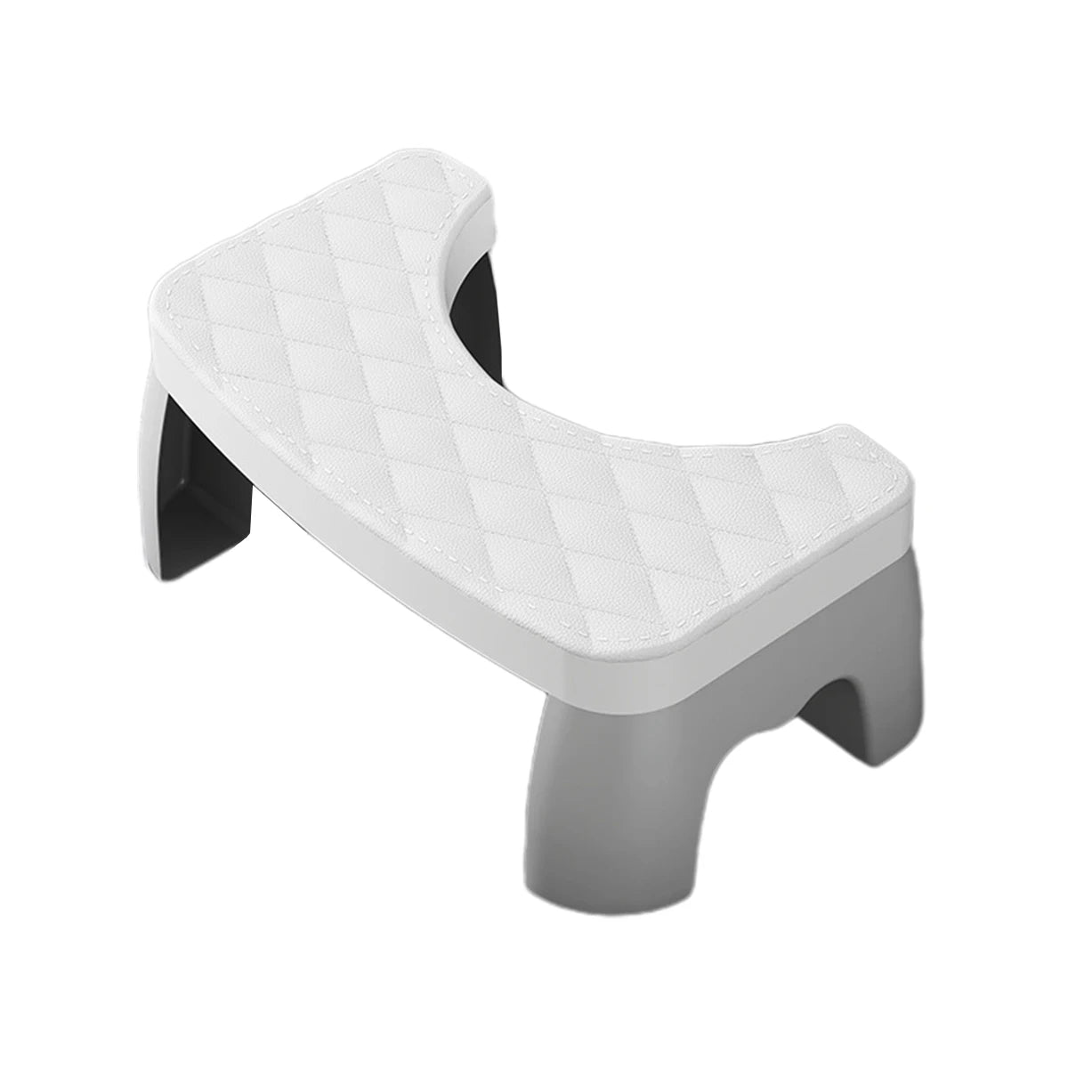 1PC Thick Anti-Slip Toilet Stool - Ergonomic Squatting Footstool for Bathroom, Adult Squat Potty