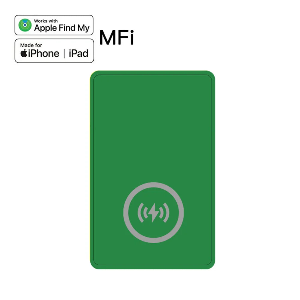 Rechargeable Wallet Tracker Card Finder MFi Certified Find My Smart Air Tag BT 5.2 Bag Luggage GPS Track Locator for Apple