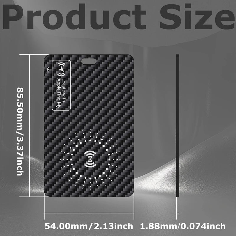 Wallet Anti-loss Card Location Tracking Smart Air Tag Card Pet Tracker Bluetooth Device Ultra-thin Card Wireless Charging 2025