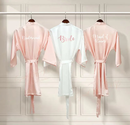 Bridesmaid Robes, Personalised Name