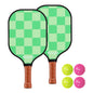 Everfit Pickleball Paddle Set Fiberglass with Balls Bag Tournament Kit 2PCS Pickle Balls Rackets