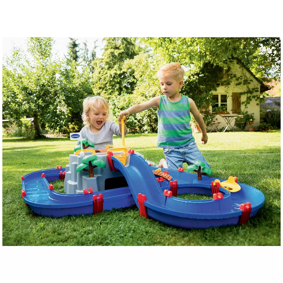 Mountain lake playset