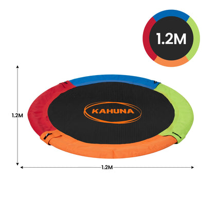 Kahuna Kids 1.2m Tree Saucer Swing Set Round 400kg With Straps Capacity Outdoor