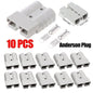 10PCS Anderson Style Plug 50A 12V 24V DC Connectors for Solar 4WD Battery Systems