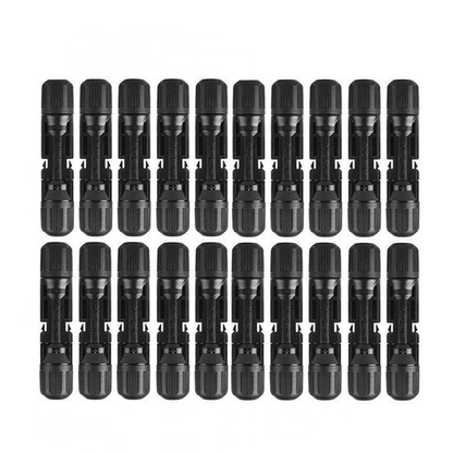 5-20 Pairs For Solar Panel Connectors Ip67 30A Line Plug Socket Male & Female Au - 20Pairs