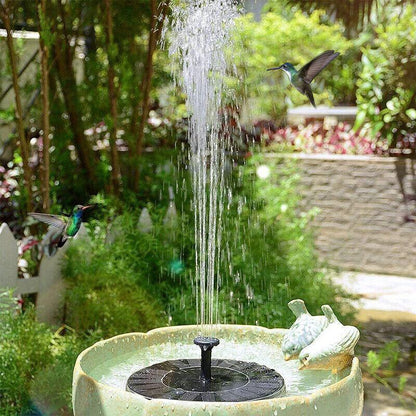 2022 Outdoor Solar Powered Floating Bird Bath Water Fountain Pump Garden Pond Au