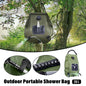 20L Camp Shower Bag Solar Heat Water Pipe Portable Camping Hiking Travel Outdoor