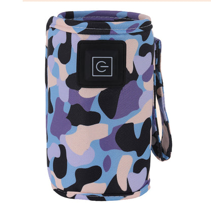 Vibe Geeks 3 Temperature Insulated Milk Baby Bottle Warmer- Usb Plugged-in - Blue