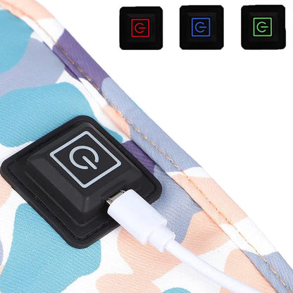 Vibe Geeks 3 Temperature Insulated Milk Baby Bottle Warmer- Usb Plugged-in - Pink