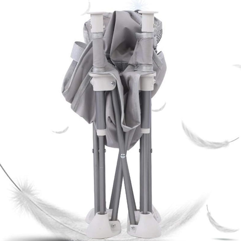 Vibe Geeks Foldable Camping and Dining Chair Outdoor Booster Seat for Toddlers - Pink