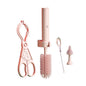 Vibe Geeks 360° Rotation Long Handle Reusable Silicone Baby Bottle Brush Set - Pink