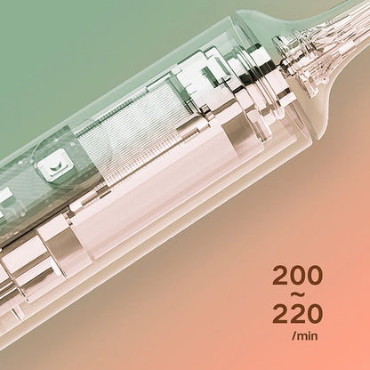 Vibe Geeks 360° Rotation Long Handle Reusable Silicone Baby Bottle Brush Set - Pink