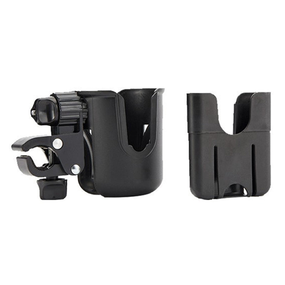 Vibe Geeks Convenient 2-in-1 Stroller Cup and Phone Holder for On-the-go Parenting - Pink