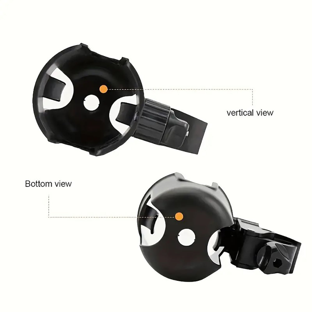 Vibe Geeks Convenient 2-in-1 Stroller Cup and Phone Holder for On-the-go Parenting - White