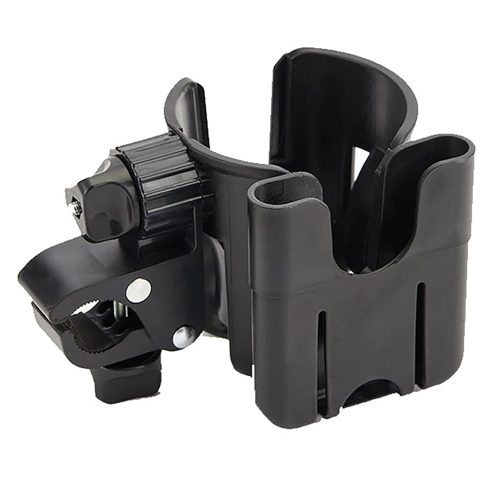 Vibe Geeks Convenient 2-in-1 Stroller Cup and Phone Holder for On-the-go Parenting - Yellow