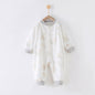 80 Size The Prince of the Castle Class A Pure Cotton Long-Sleeve Baby Onesie - Cozy Newborn Bodysuit for Fall and Winter