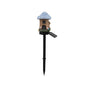Style 4 Brown And Blue Solar Resin Garden Stake Light - Outdoor Landscape Light for Yard and Patio Decor