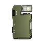 Ultra-Versatile Compact LED Flashlight - 400LM, 180 Rotating Head, RGB Light, Type-C Charging(green)