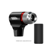Black Portable CO2 Bike Tire Inflator with Nozzle - Quick Inflation for Road and Mountain Bikes