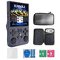 R36MAX Handheld Retro Game Console - 4.0 IPS Screen Open Source Linux 4000mAh Battery 30+ Emulators(grey)"