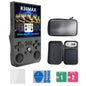 R36MAX Handheld Retro Game Console - 4.0 IPS Screen Open Source Linux 4000mAh Battery 30+ Emulators(black)"