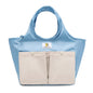 Insulated Lunch Tote Bag - Large Capacity, Multi-Pocket, Waterproof & Stain-Resistant Lining(blue)