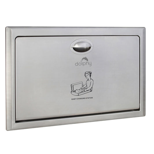 Recessed  Baby Change Station - Stainless Steel