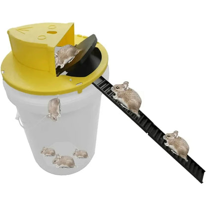 Mouse Catcher Automatic Reset Flipping Sliding Bucket Lid Automatic Reset After Catching Mice