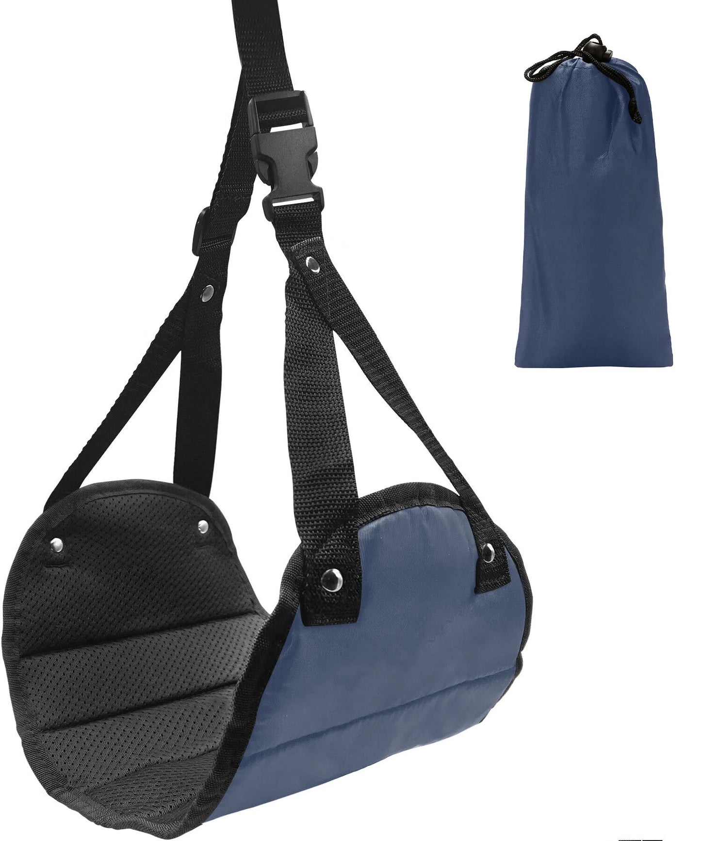 Portable Foot Mat - Adjustable Strap Office Resting Foot Mat & Travel Airplane