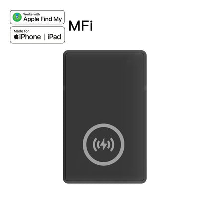 Rechargeable Wallet Tracker Card Finder MFi Certified Find My Smart Air Tag BT 5.2 Bag Luggage GPS Track Locator for Apple