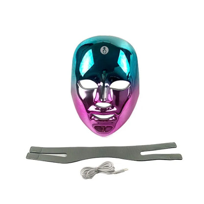 LED Colorful Spectrometer Charging Touch Beauty Instrument, Photon Rejuvenation Beauty Mask Beauty Salon Special Instrument